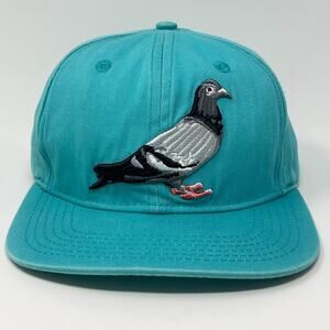 Staple Pigeon Poop Hat Baseball Cap Streetwear 6 Panel Snapback Blue